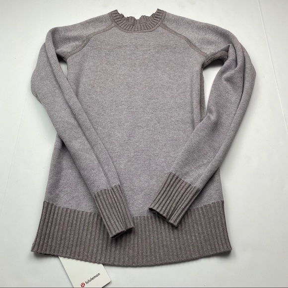 Lululemon Still Lotus Sweater Reversible - Picture 5 of 6